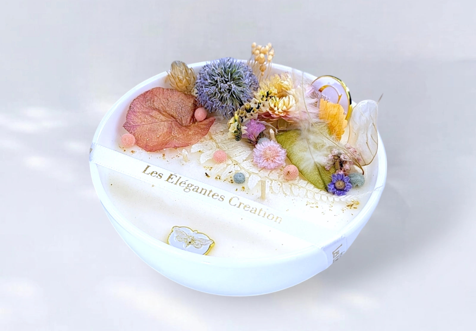 BOUGIE PARFUMÉE FLEURIE Fleur de Coton