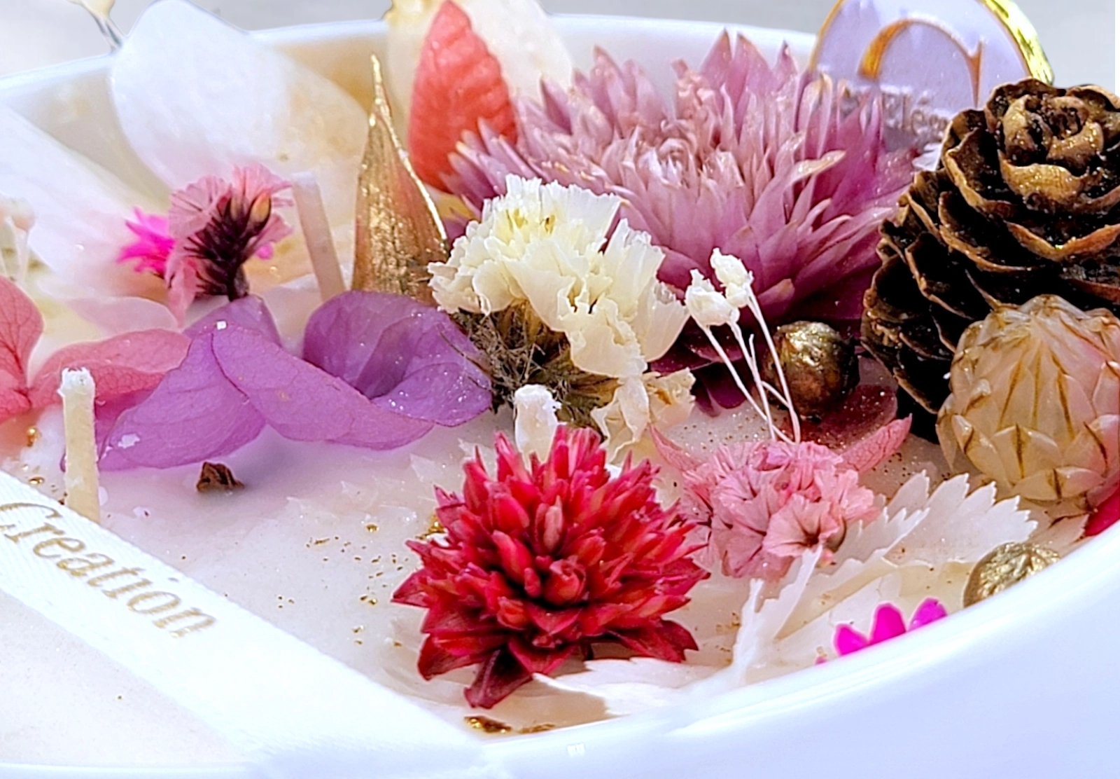 Bougie parfumée fleurie Fleur de cerisier sakura